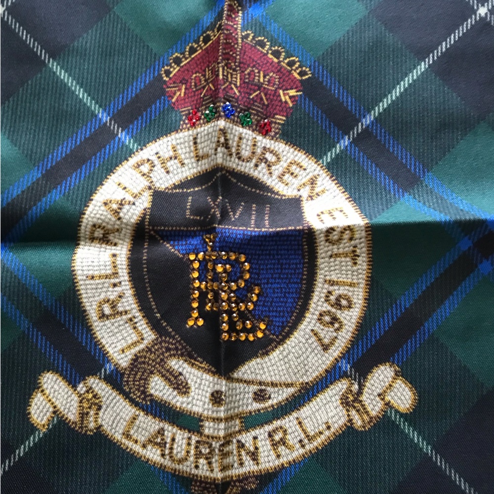 Lauren Ralph Lauren Tartan Silk Scarf